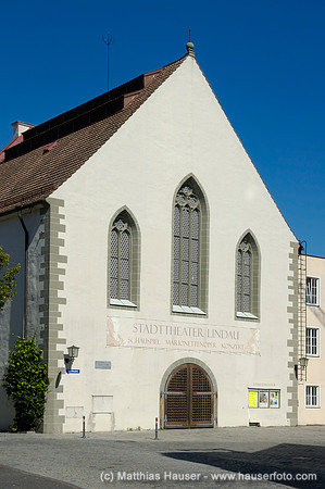 Stadttheater, Lindau, Bayern, Deutschland - Theater, Lindau, Bavaria, Germany, Europe