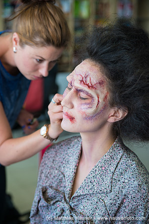 Zombie comedy Brain Freeze set photo by Matthias Hauser http://hauserfoto.com