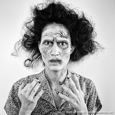 Zombie comedy Brain Freeze set photo by Matthias Hauser http://hauserfoto.com