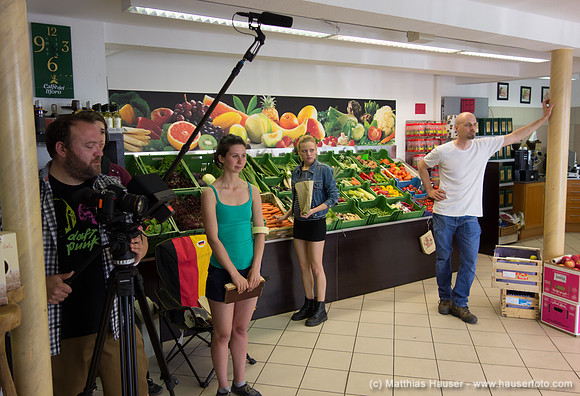 Zombie comedy Brain Freeze set photo by Matthias Hauser http://hauserfoto.com