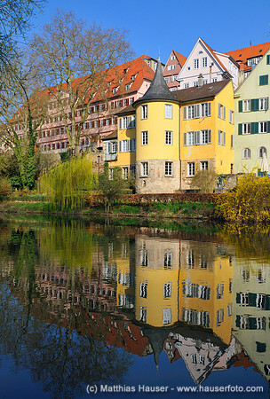 Hölderlinturm, Tübingen, Baden-Württemberg, Deutschland - Hoelderlin Tower, Tuebingen, Baden-Wuerttemberg, Germany, Europe