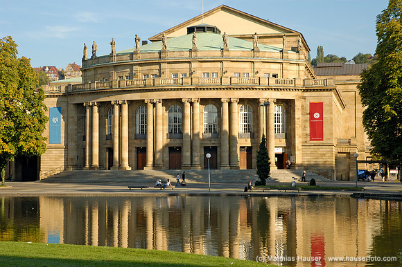 Staatstheater (Staatsoper), Stuttgart, Baden-Württemberg, Deutschland | State Theater Stuttgart, Baden-Wuerttemberg, Germany