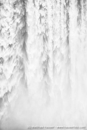 Waterfall Skogafoss Iceland
