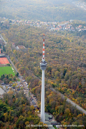 Fernsehturm Stuttgart, Baden-Württemberg, Deutschland - Fernsehturm television tower, Stuttgart, Baden-Wuerttemberg, Germany