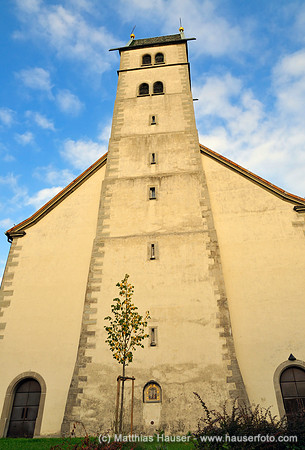 Katholische Pfarrkirche Mariä Heimsuchung, Meersburg am Bodensee, Baden-Württemberg, Deutschland, Europa - Catholic Church of the Visitation, Meersburg on Lake Constance, Baden-Wuerttemberg, Germany,