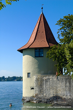 Pulverturm, Lindau am Bodensee, Bayern, Deutschland - Pulverturm, Lindau, Lake Constance, Bavaria, Germany, Europe