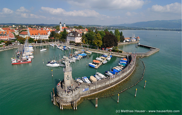 Hafen Lindau, Bodensee, Bayern, Deutschland, Europa - Port Lindau, Lake Constance, Bavaria, Germany, Europe