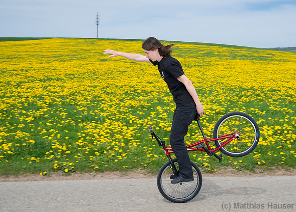 BMX Flatland Monika Hinz