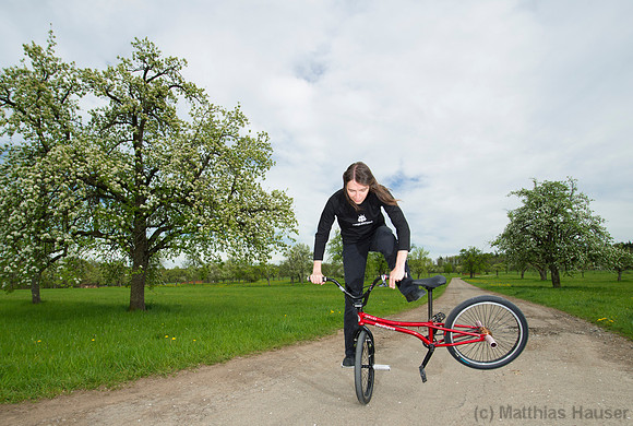 BMX Flatland Monika Hinz