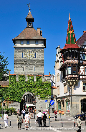 Schnetztor in Konstanz, Baden-Württemberg, Deutschland, Europa - Schnetztor Gate in Constance, Baden-Wuerttemberg, Germany, Europe