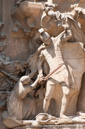 Sagrada Familia, Geburtsfassade, Barcelona, Katalonien, Spanien
