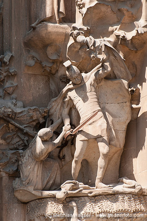 Sagrada Familia, Geburtsfassade, Barcelona, Katalonien, Spanien