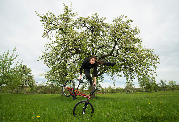 BMX Flatland Monika Hinz