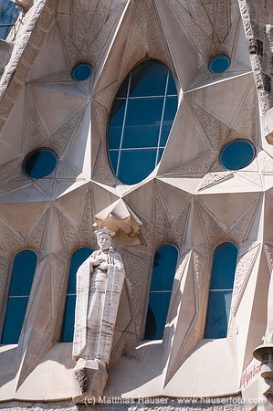 Sagrada Familia, Geburtsfassade, Barcelona, Katalonien, Spanien